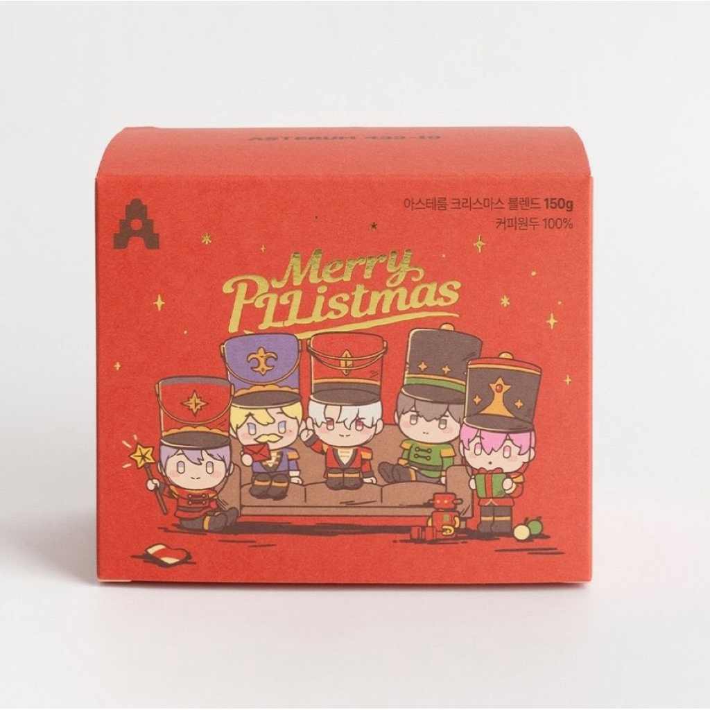 (พร้อมส่ง) Plave Asterum Christmas Blend เมล็ดกาแฟจาก Asterum 433-10 cafe แถมการ์ดรอบคริสต์มาส