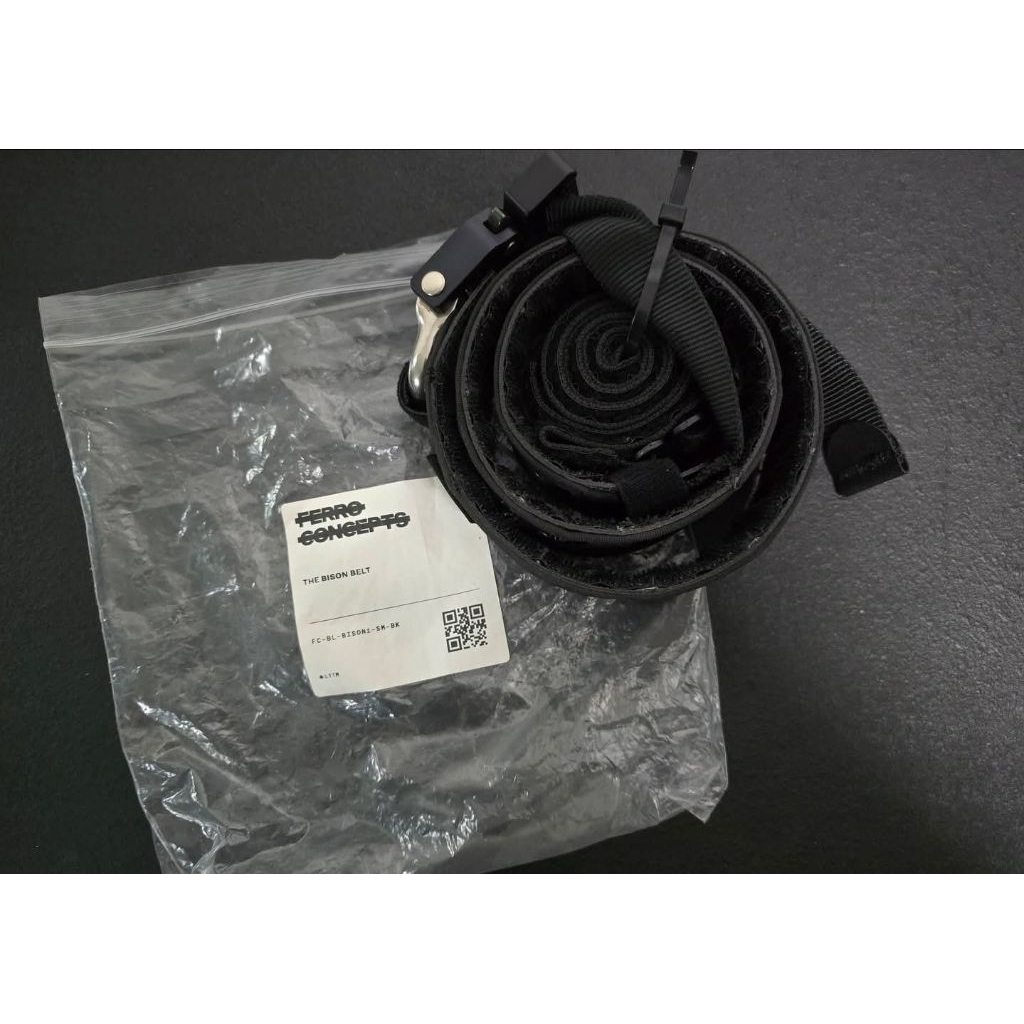 Ferro Concepts The Bison Belt - Black มือ2