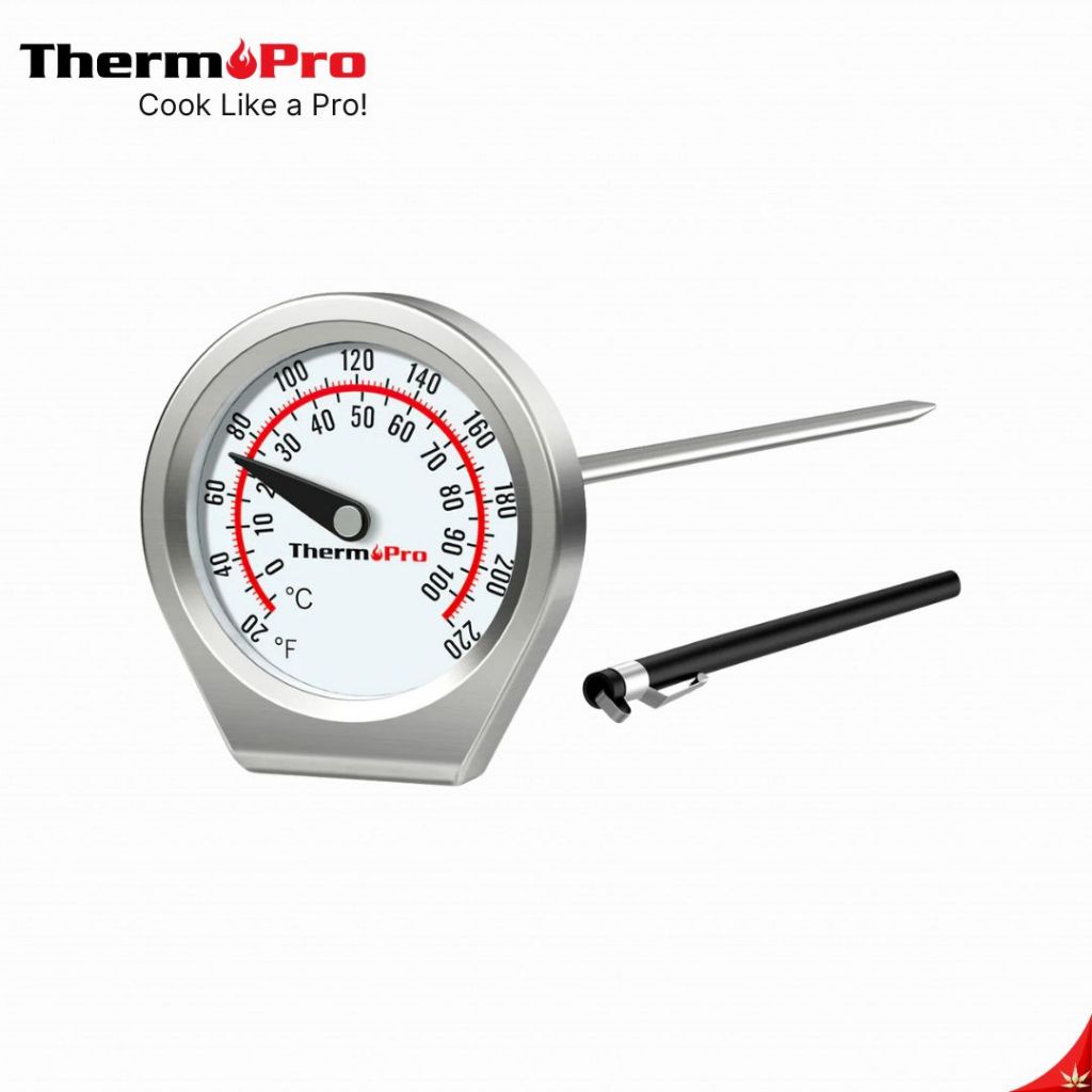 ThermoPro APT418 เครื่องวัดอุณหภูมิอาหาร แบบอนาล็อก อ่านค่าเร็วไม่ใช้แบตเตอรี่ (Analog Instant-Read)