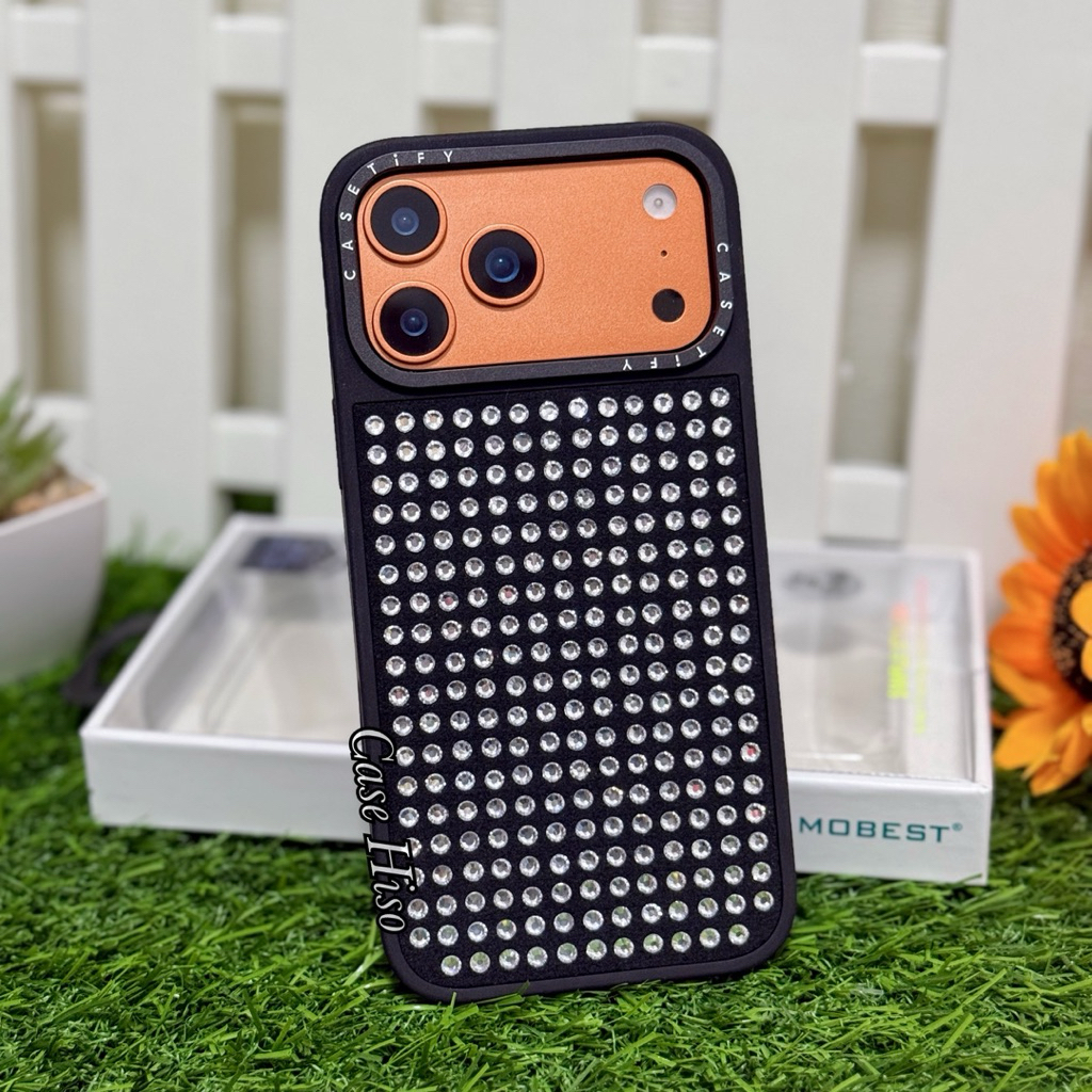 Mobest Case เพชร สำหรับ i p 17 pro max 17 pro 17 16 pro max