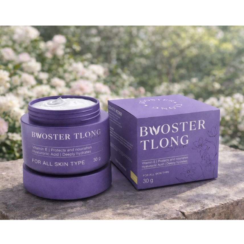 ครีมบำรุงผิวหน้า BOOSTER TLONG Skin 30g บำรุงผิวหน้า หมองคลํ่าหน้า กระ ลบสิว