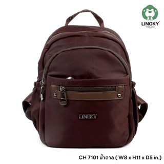กระเป๋าเป้สะพายหลัง ใบเล็ก กระเป๋าเป้ ยี่ห้อ LINGKY รุ่น CH-…