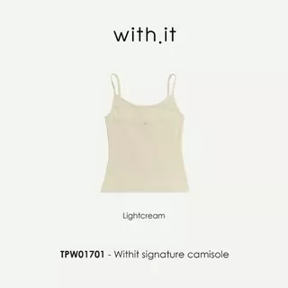 Withit signature camisole เสื้อสายเดี่ยว - TPW01701