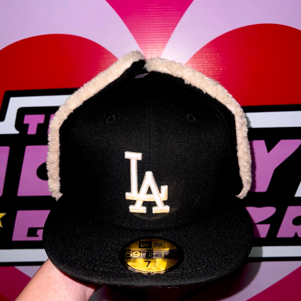 New Era Los Angeles Dodgers Dog Ear 59FIFTY fitted cap Black