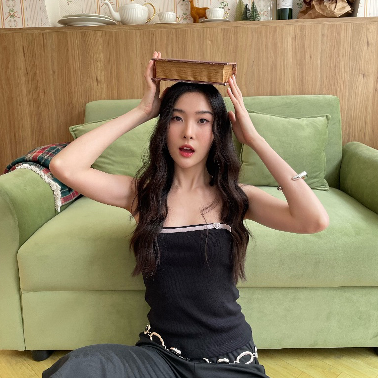 HEART WRAP TUBE TOP เสื้อเกาะอก สายคาดหัวใจ