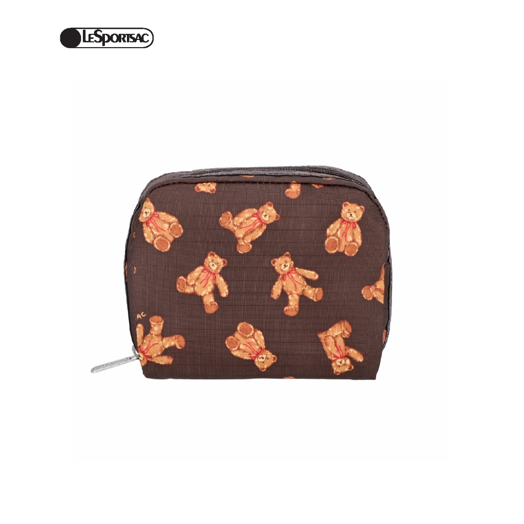 Lesportsac Square Cosmetic Bag Small Bag กระเป๋าใบเล็กเครื่องสำอาง Style 6701 - รูปที่ 2
