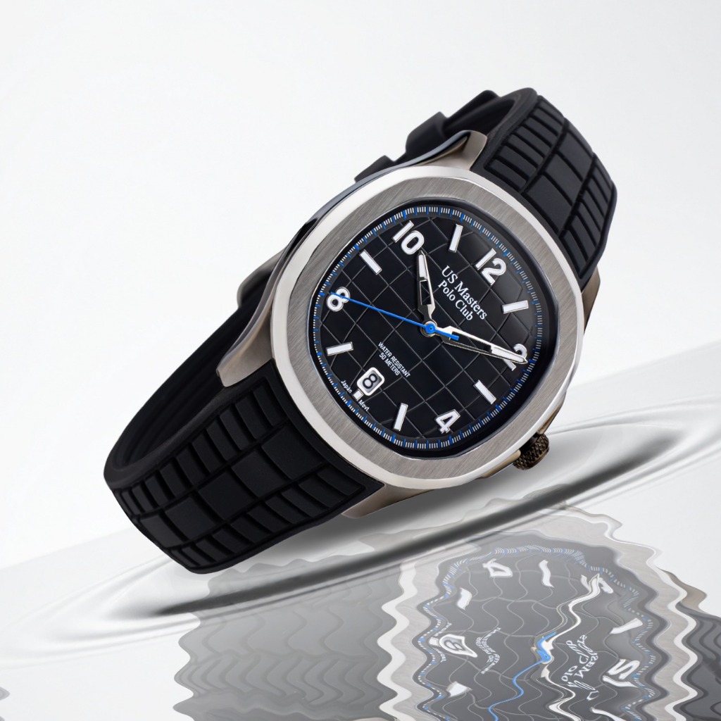 USM-DD37 นาฬิกาข้อมือ กันน้ำได้ แสดงวันที่ สายซิลิโคน ประกัน 1 ปี แบรนด์ US MASTERS - รูปที่ 4