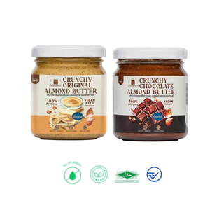 (พร้อมส่ง)รวมเนยถั่ว 2 รสชาติขายดี เนื้อครั้นชี่ (ออริจินัล,ช็อกโกแลต)