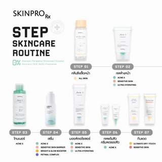 SKINPRO Rx Acne X Spot Repair 5ml ครีมลดปัญหารอยแผลจากสิว รอยแดง รอยดำ รอยแผล ลดการเกิดสิวซ้ำ