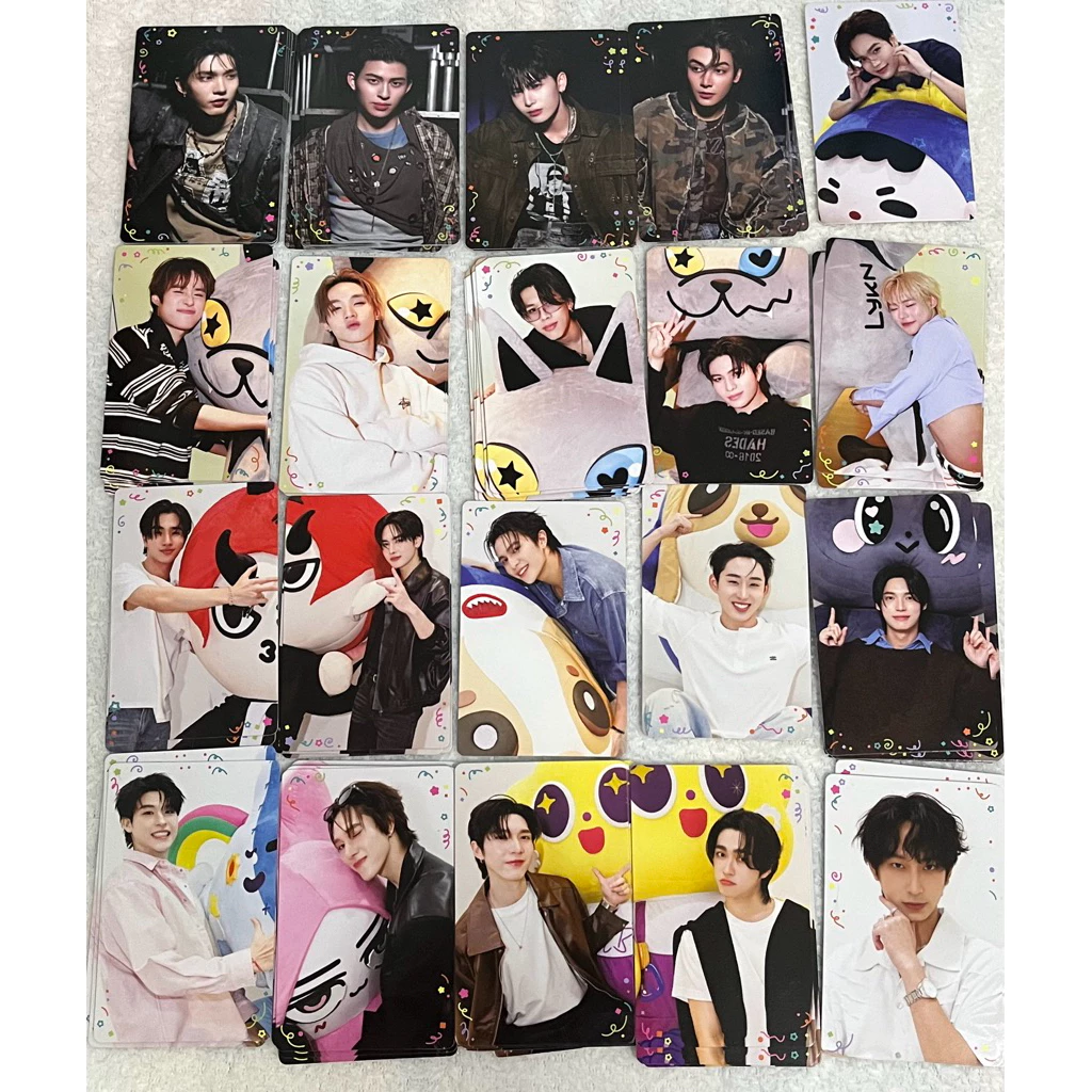 การ์ด GMMTV BOYS COLLECTIBLE RANDOM CARD | HAPPY FAM BONDS Pond William EST Perth Santa Jimmy Sea Mark Lykn and etc.