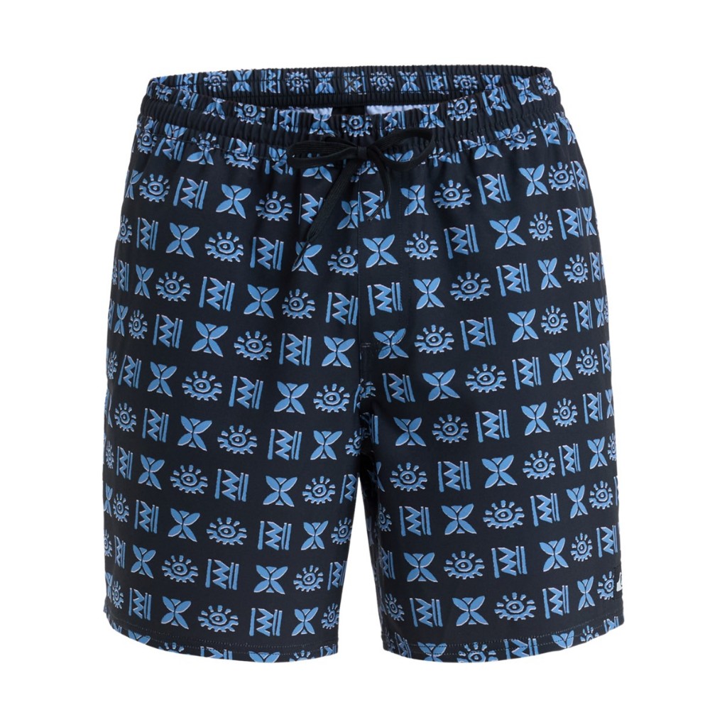 QUIKSILVER กางเกงบอร์ดชอร์ตผู้ชาย Mens Surfsilk Straight Volley 17"  Swim Shorts (KVJ9) 254 EQYJV041