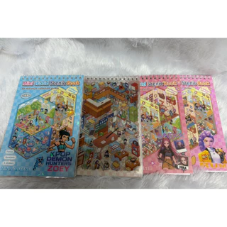 พร้้อมส่ง💥3D สติกเกอร์ฉากชุด DIY การ์ตูนภูมิทัศน์สติกเกอร์หนังสือ,สติกเกอร์เครื่องเขียนฟรีลายน่ารัก