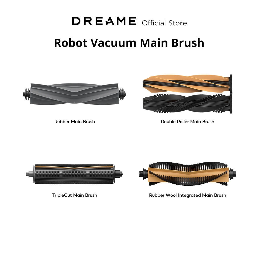 【Accessories】Dreame Robot Vacuum Main Brush | แปรงหลักของหุ่นยนต์ดูดฝุ่น