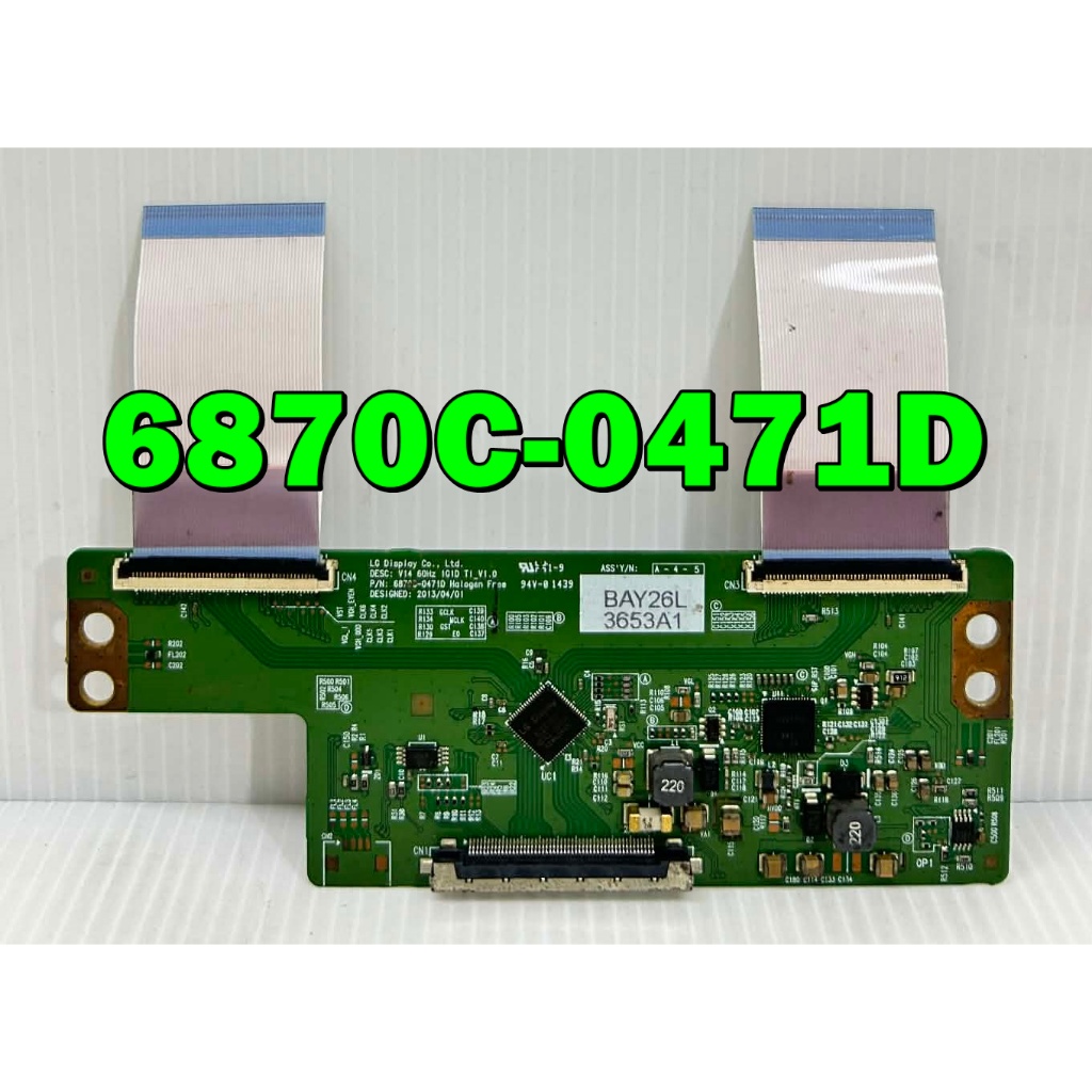 ทีคอน ทีวี LG รุ่น 55LB582T พาร์ท 6870C-0471D ของแท้ถอด มือ2