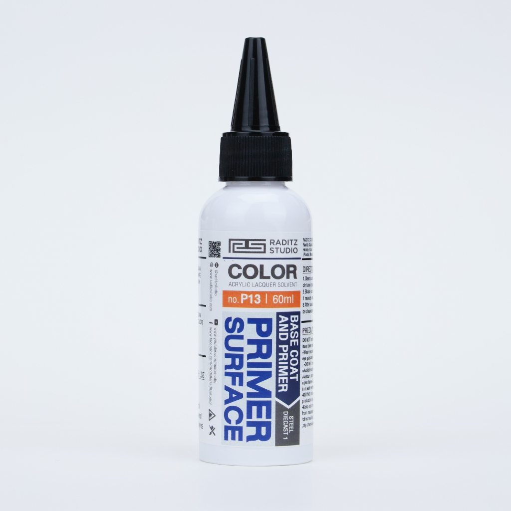P13 Surface Primer Steel Diecast Tone 1