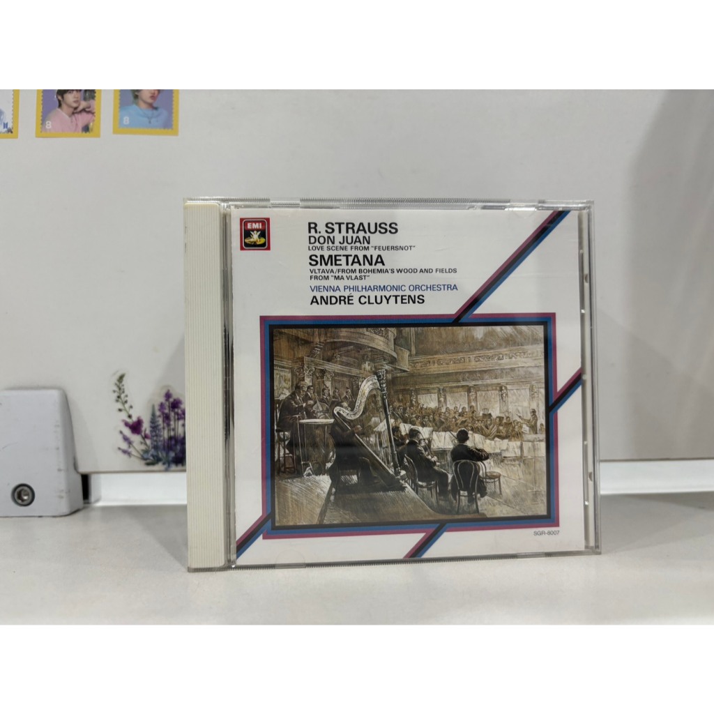 1 CD MUSIC  ซีดีเพลงสากล   R. STRAUSS DON JUAN  SMETANA  ANDRE CLUYTENS   (A8E66)