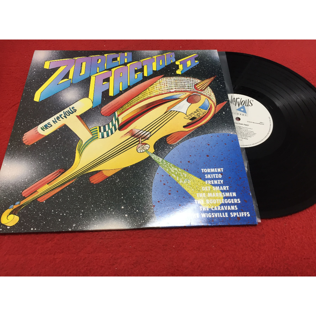 Psychobilly -  Zorch Factor ขนาด 12 นิ้ว LP ร้าน PinHaiMusic B95