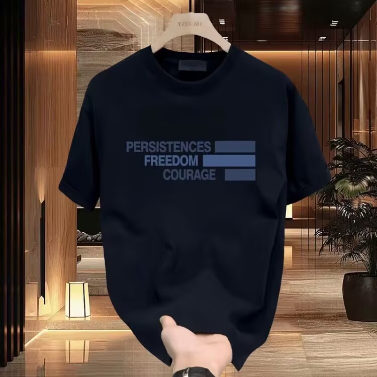 ✨ เสื้อยืดสไตล์อเมริกัน | ทรงหลวม แฟชั่นปี 2026 | ผ้าฝ้ายแท้ 100% | น้ำหนักเบา ใส่สบาย