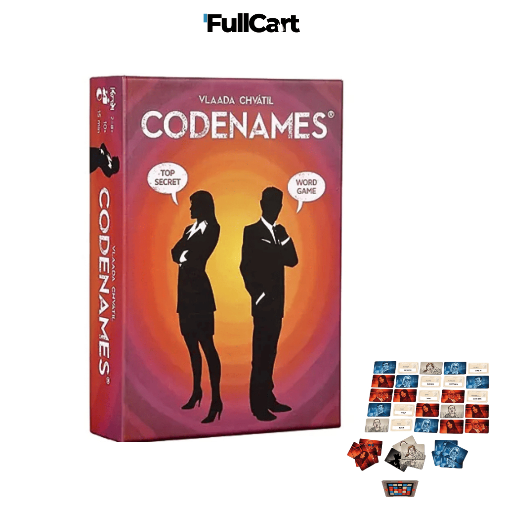 Codenames Board Game (ภาษาอังกฤษ) - บอร์ดเกม โค้ดเนมส์ เกมการ์ด เกมไพ่ ปาร์ตี้ เกมโค้ดเนม By FullCart.
