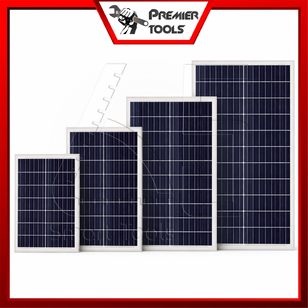 [ลดพิเศษ] BLUETECH แผงโซล่าเซลล์ 6V พร้อมขาตั้ง สายยาว PolyCrystalline สำหรับ ไฟโซล่าเซลล์ Solar Pan