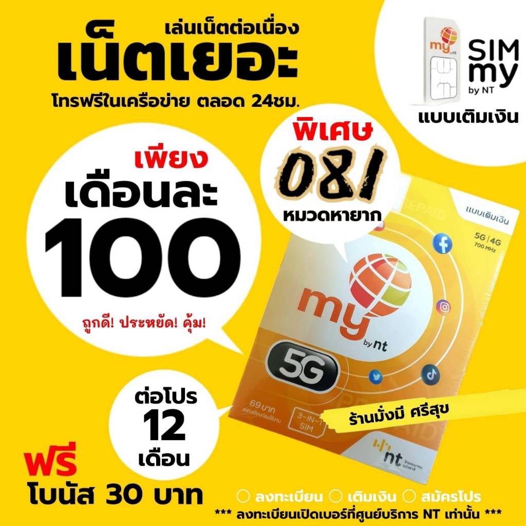 (no.8)สมัครเล่นเน็ตต่อเนื่อง ตลอด 30วัน เพียง 100 บาทต่อเดือน (2Mbps 15GB FUP 384kbps)