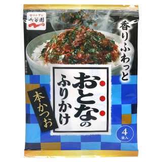 นากาทานิเอ็น ผงโรยข้าว รสปลาคัทสึโอะและสาหร่าย ขนาด 9.2 กรัม (4 ชิ้น) - Nagatanien Furikake Hon Katsuo and seaweed