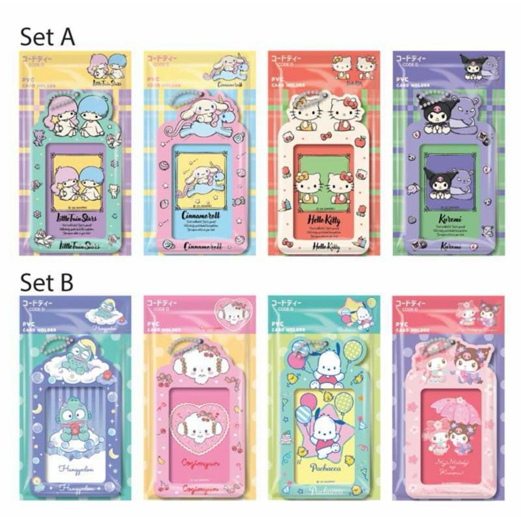พวงกุญแจ การ์ดโฮลเดอร์ (card holder) sanrio จาก 7-11