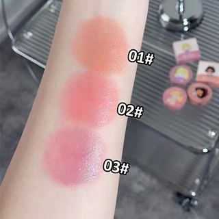 YOTAI บลัชออน บลัชออนแอร์คุชชั่น Peach Blush Palette โทนสีชมพู สีสวย ธรรมชาติ ปัดแก้ม เนื้อดี กันน้ำ กันเหงื่อ ติดทนนาน