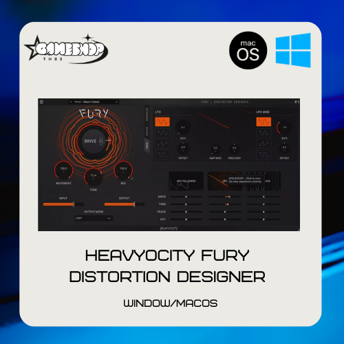Heavyocity FURY Distortion Designer Window/Macos ตัวเต็มรองรับ M1/M2/M3 [Full Version/Lifetime]