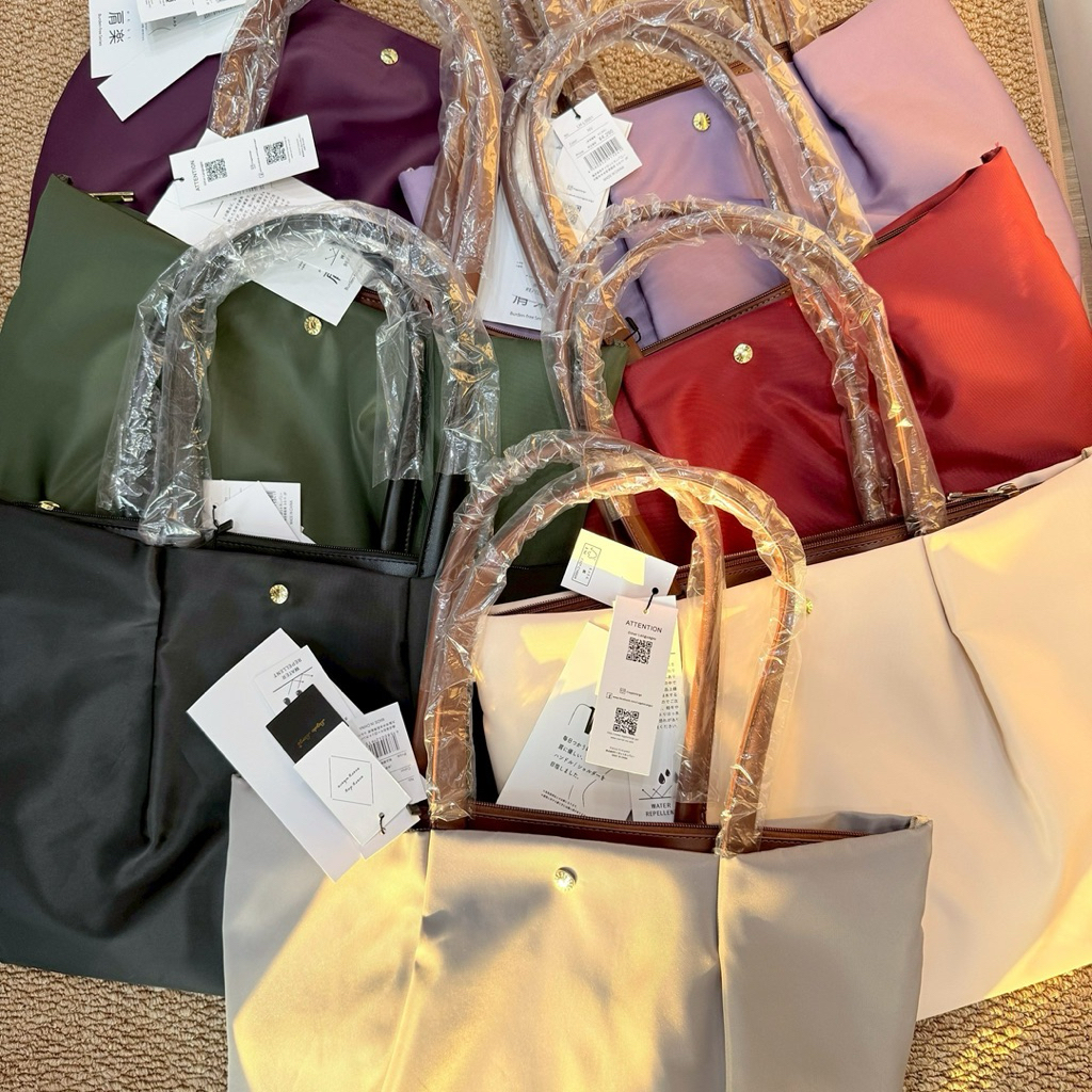 กระเป๋าถือ แอโล tote size L 7 สี มาใหม่❤️ ผ้าไนล่อน ราคา ถูกที่สุด ดีลบีเคเค แกลเลอรีภาพที่ 6