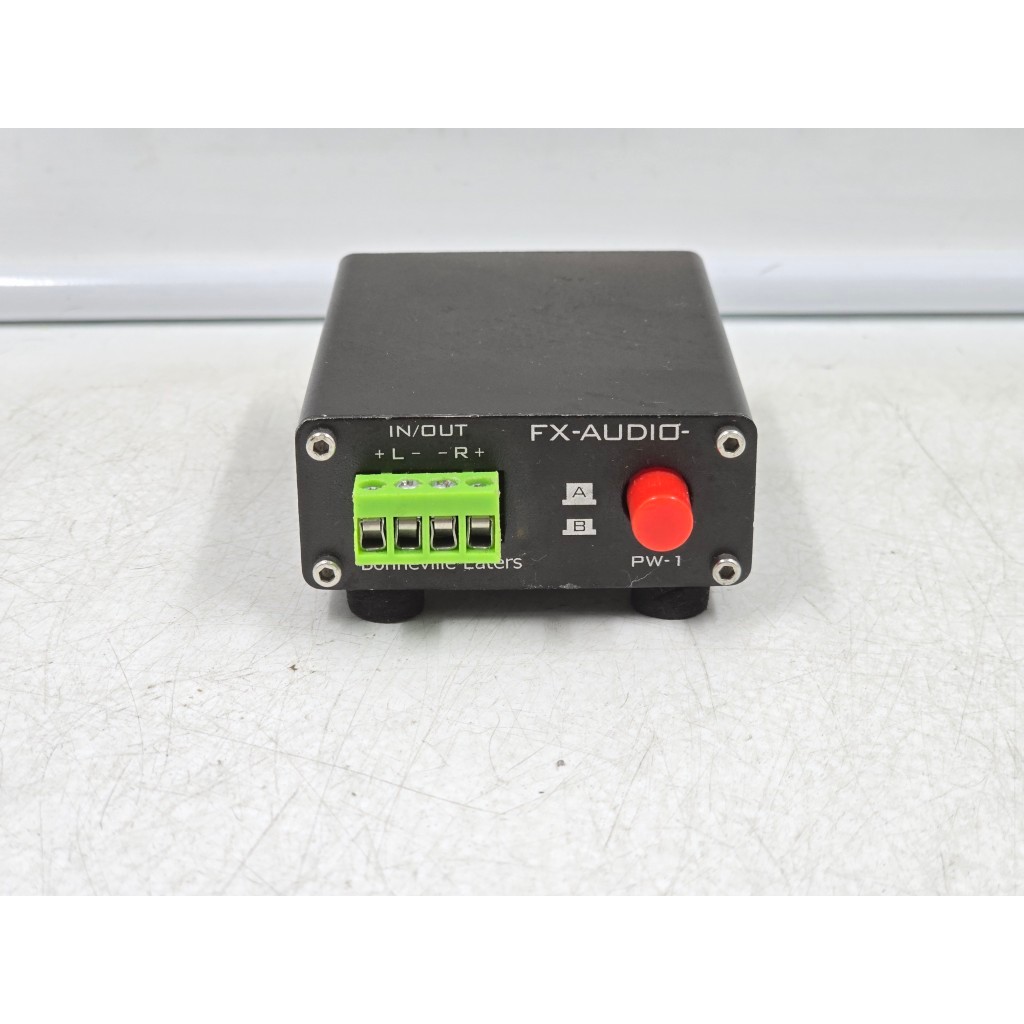 BH294  FX-AUDIO PW-1 Speaker Selector มือสองญี่ปุ่น ไม่ได้เทส ตามสภาพ รอยตามรูป