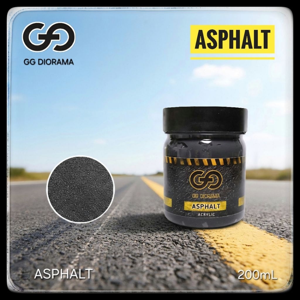 GG Asphalt ถนนลาดยางสำเร็จ 200ml.