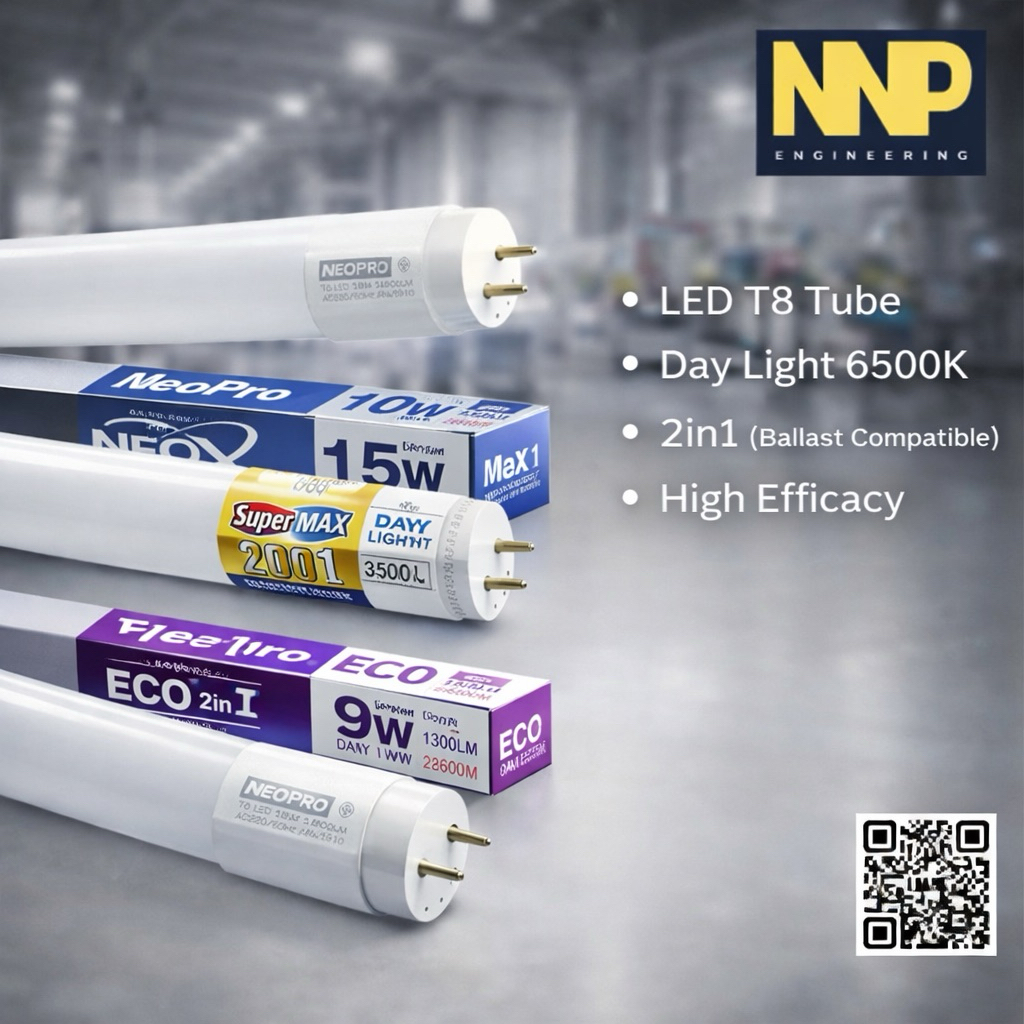 NEOX T8 เฉพาะหลอด รุ่นNeoPro/Eco 2in1/MAX 2in1/Super Max 2in1/xtra 2in1/xtra GOLD/xtra