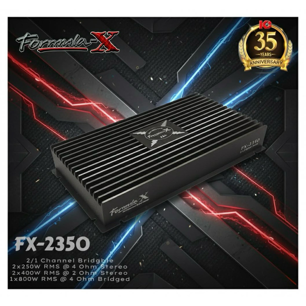 เพาเวอร์แอมป์รถยนต์ Formula-X รุ่น FX-2350
