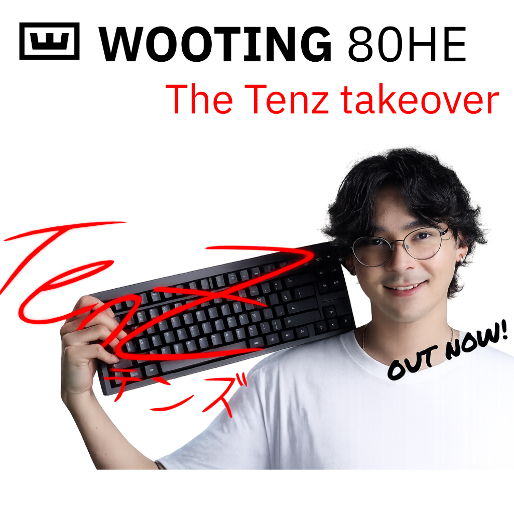 (พร้อมส่ง) Wooting 80HE TenZ Takeover Limited Edition ประกัน 3 ปี