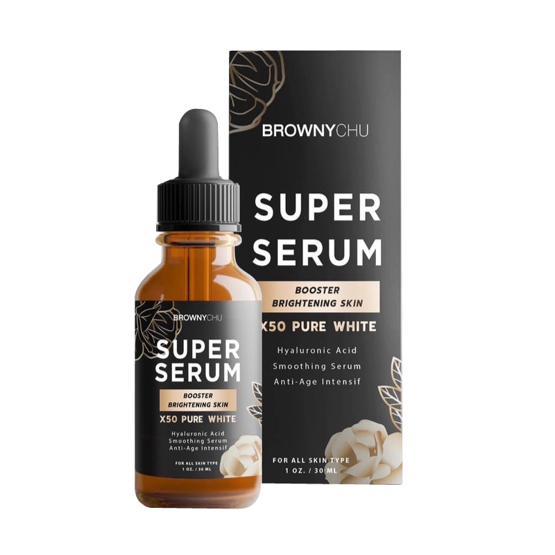 Brownychu เซรั่มบราวนี่ชู Super Serum บำรุงผิวหน้า 30 ml.