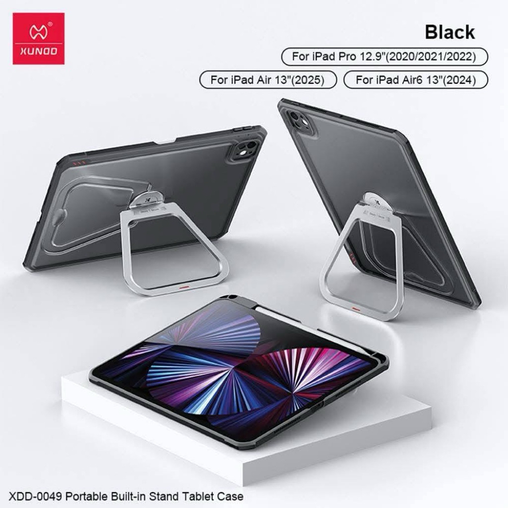 “พร้อมส่ง”เคสไอแพคหมุนตั้ง 360องศา ใส่ปากกา รองรับรุ่น Mini 6/7 iPad Pro12.9(2020-2022)/Air13/Air4-11Gen10-11Pro11(M4-5)