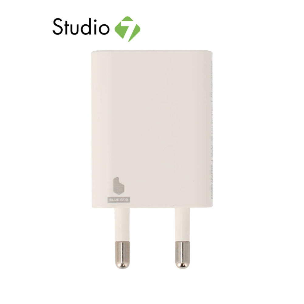 อะแดปเตอร์ Blue Box Wall USB Charger 1 USB-C (25W) White by Studio7