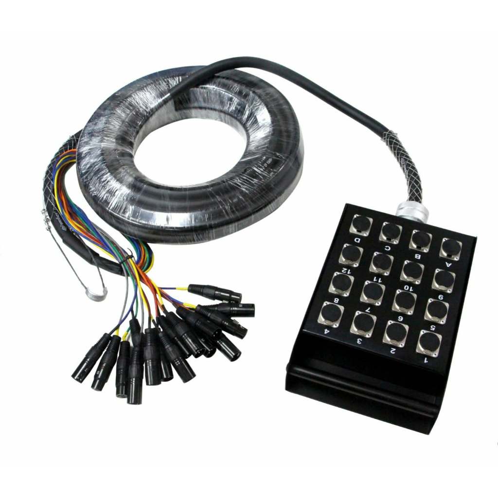 SBC-16X-C-50FT-CG สายมัลติคอร์สีดำ SBC-16X-C-50FT-CG SUNRISE