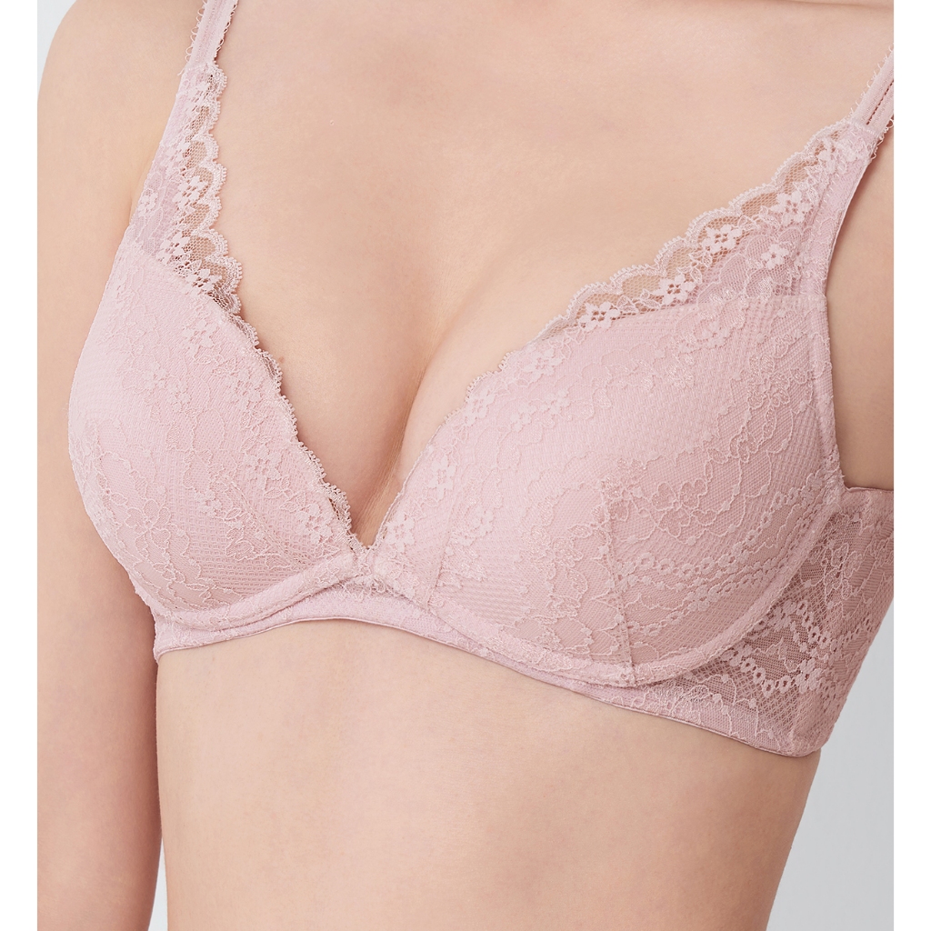 Triumph เสื้อชั้นในดันทรงแบบไม่มีโครง รุ่น Tri-Air Lite Breeze HU DV รหัส 10227781 สีชมพู 0100 — صورة 4
