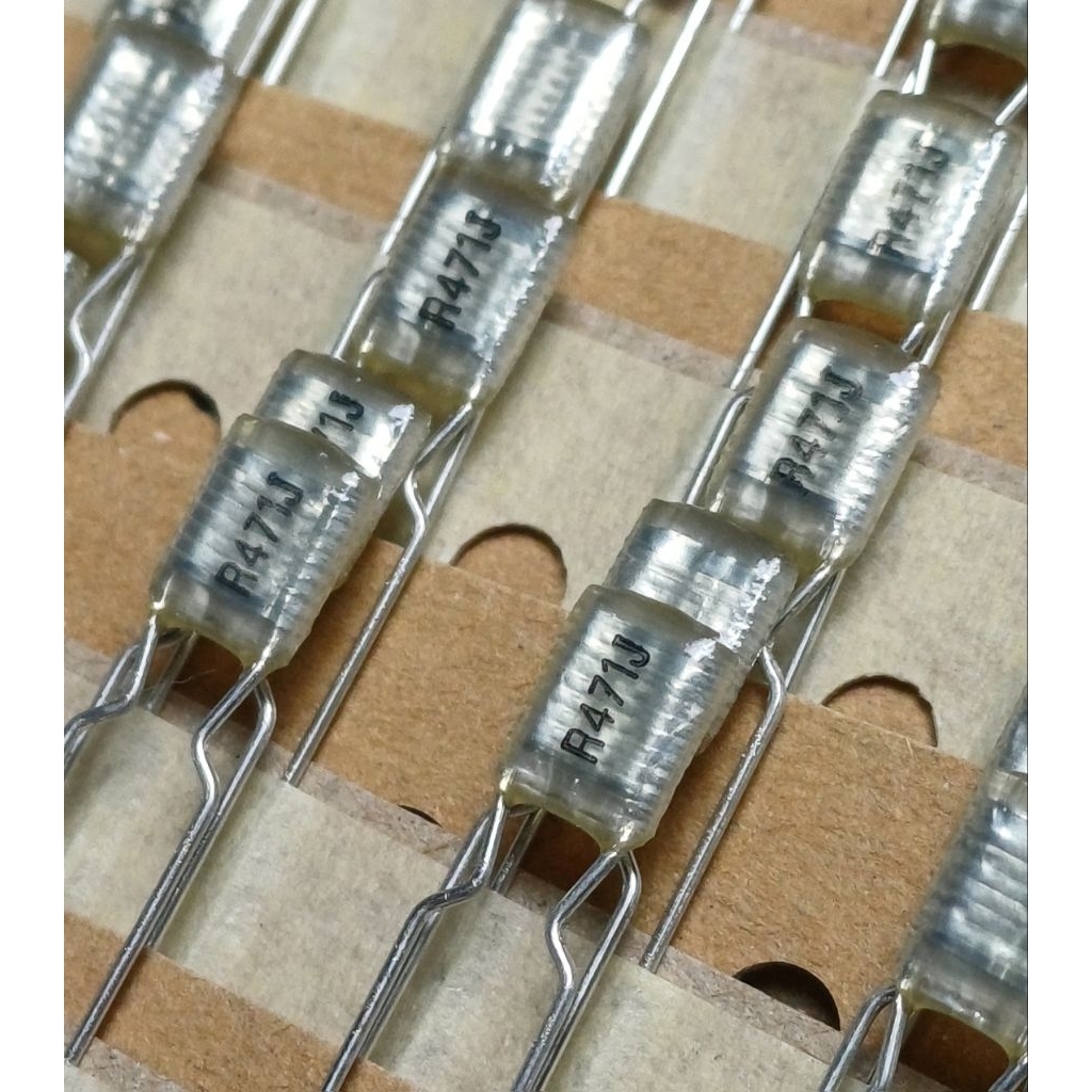 Rubycon 50F2D 470pf 471 j 50v (ราคา10ตัว) Polyester Film Capacitor ตัวเก็บประจุ ชนิด โพลีเอสเตอร์ คา