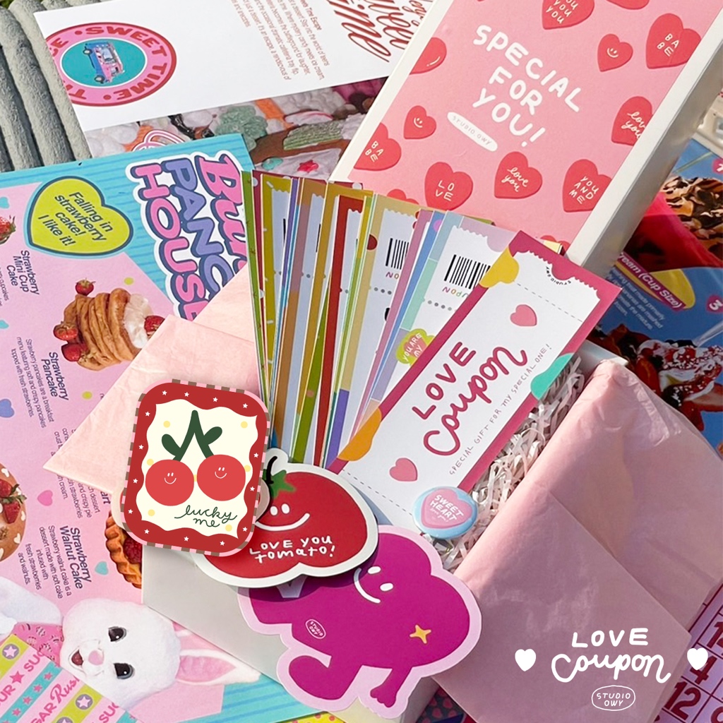 STUDIO.OWY : LOVE COUPON GIFT BOX