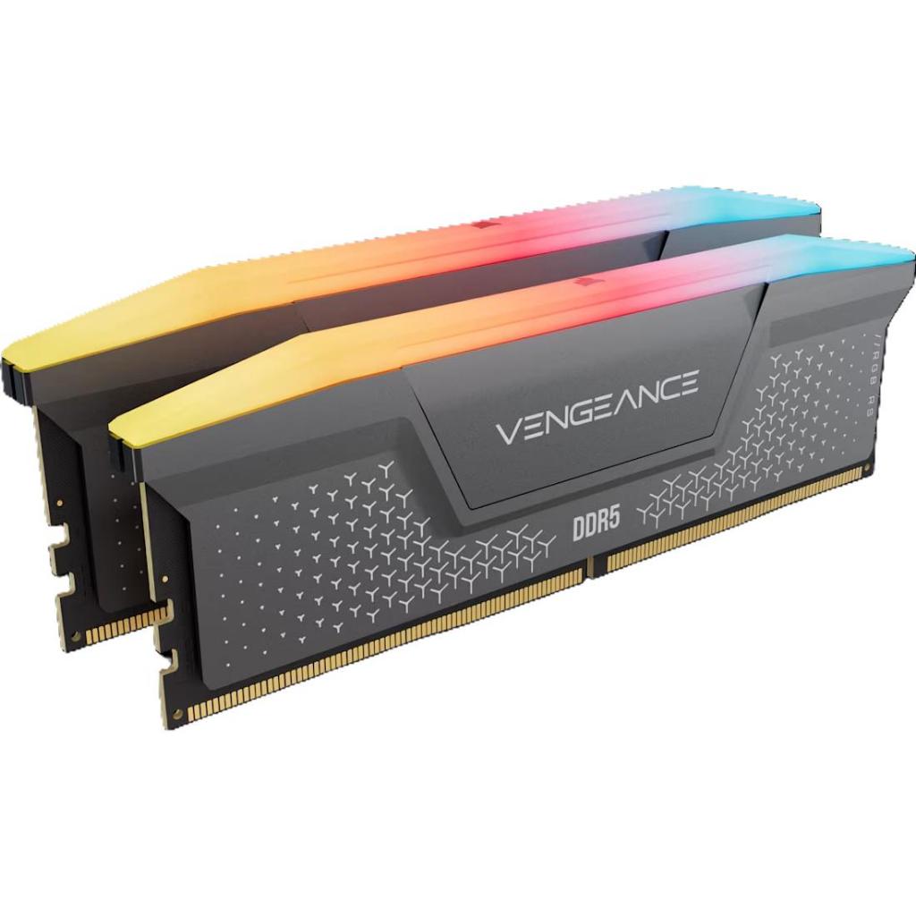 CORSAIR VENGEANCE RGB 32GB(16X2/5600) DDR5 BK (CMG32GX5M2B5600Z40) ME1-001272