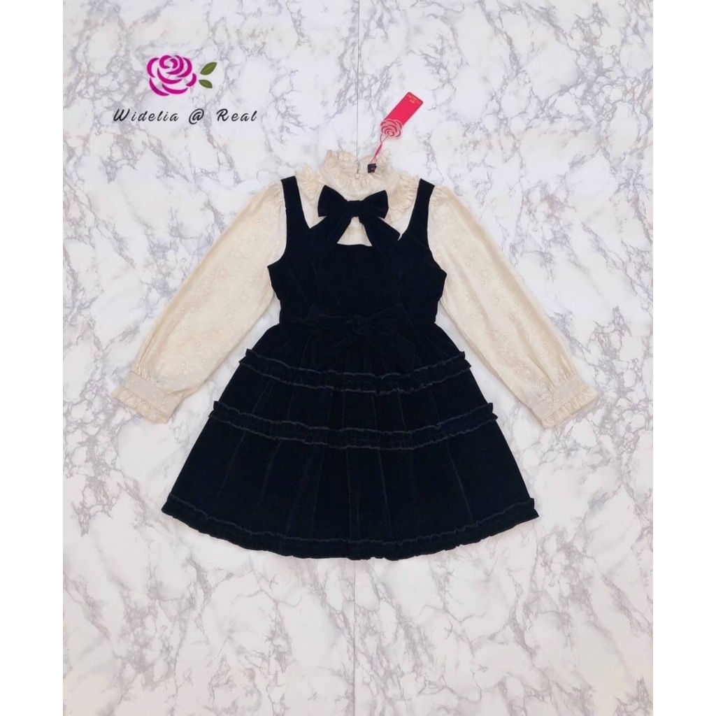 เช็คสินค้าก่อนสั่งซื้อWidelia@Realเดรสสั้นตัวสวยสุด Cute