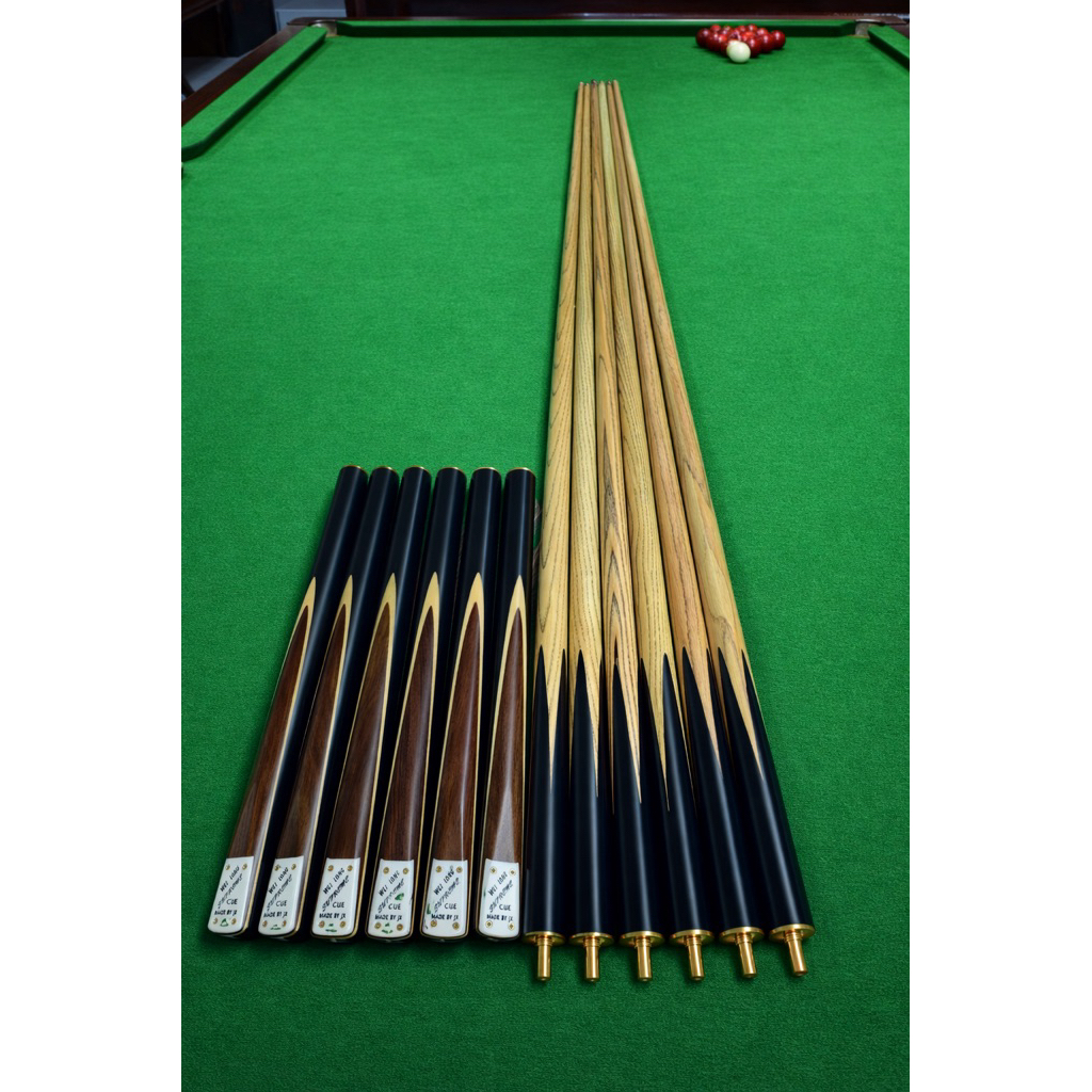 JX 007 ไม้คิวสนุกเกอร์ท่อนเดียวและขนาด 2 ท่อน ไม้คิว กล่องใส่ไม้คิวสนุ๊กเกอร์ โต๊ะสนุ๊ก สนุ๊กเกอร์ S