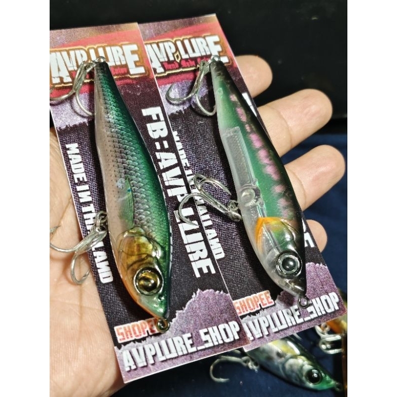 ZB95.09 เหยื่อตกปลาลิบเลทกรอส่ายหนัก