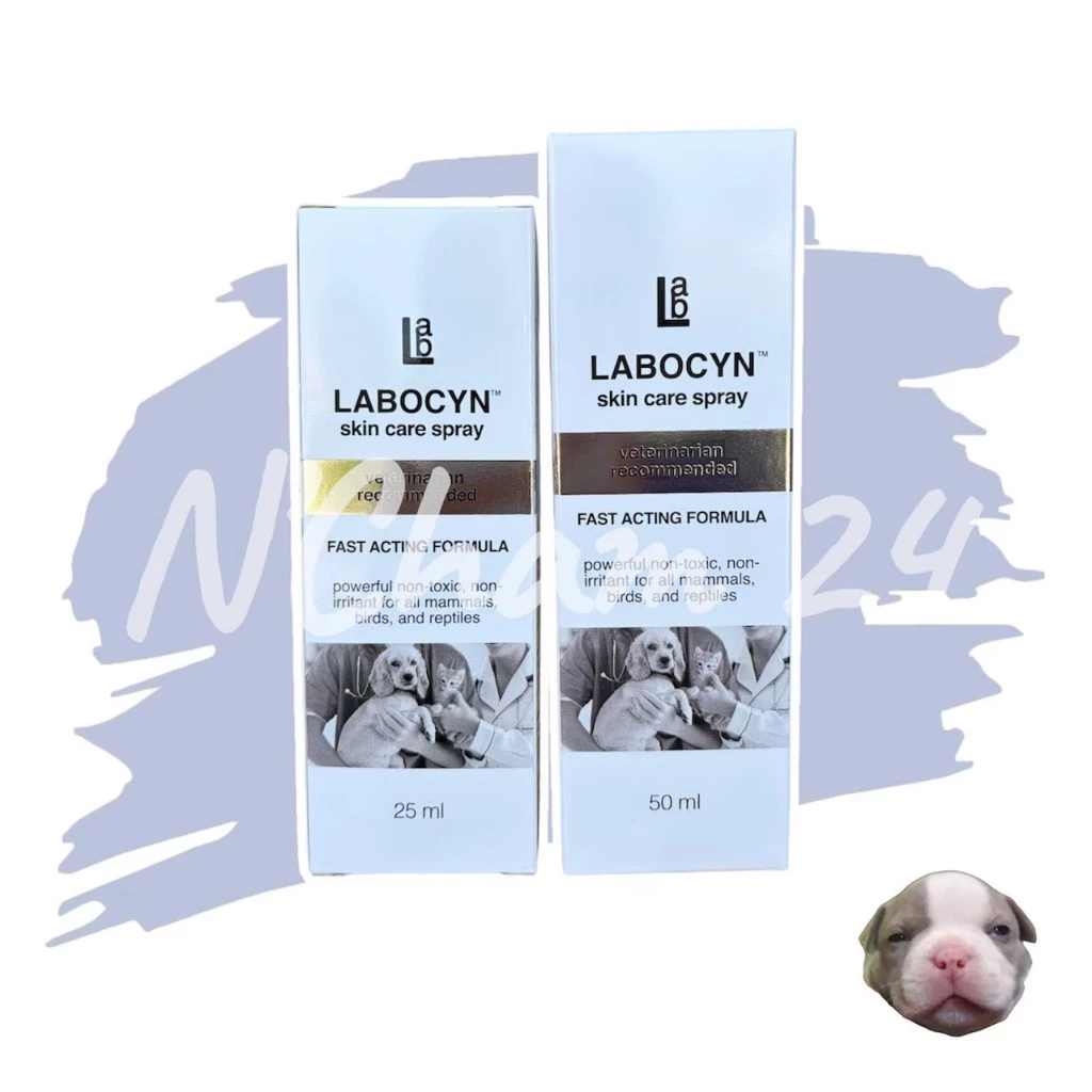 Labocyn Spray สเปรย์ดูแลผิวหนังสำหรับสัตว์เลี้ยง