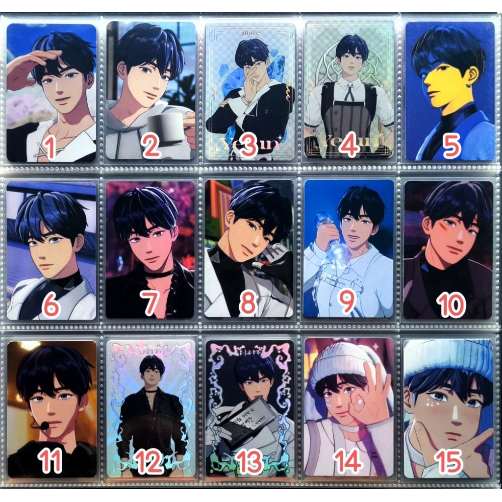 *พร้อมส่ง* ☺️ (อ่านรายละเอียดก่อนนะคะ) PLAVE Yejun Noah Bamby Eunho Hamin >> การ์ดอัลบั้ม การ์ดแท่งไฟ <<