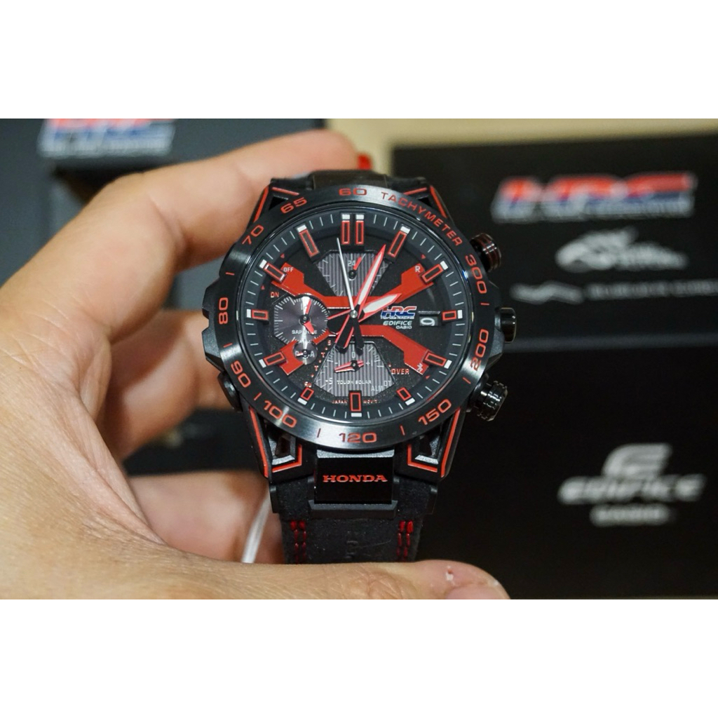 CASIO EDIFICE Honda Racing Red Edition EQB-2000HR-1A,EQB-2000HR-1ADR,EQB-2000HR-1,EQB-2000HR,EQB-200