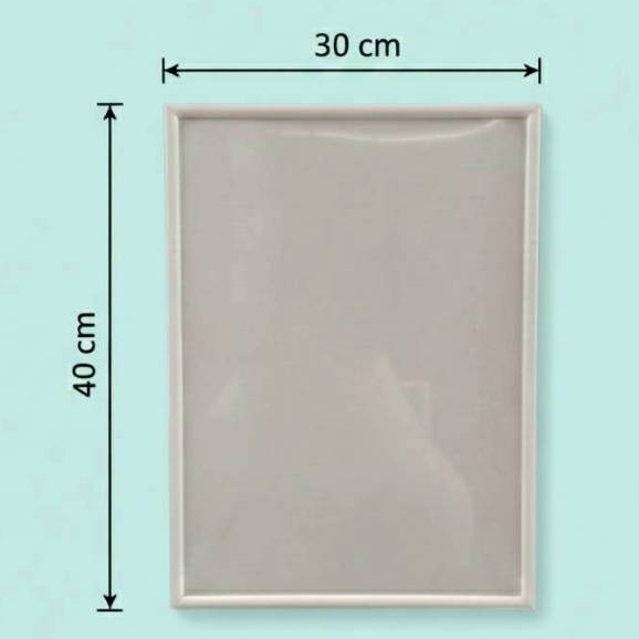 กรอบรูปสีขาว30x40cm. กรอบรูป30x40cm.สีขาว กรอบรูปแขวนผนัง แต่งบ้านสไตล์มินิมอล